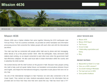 Tablet Screenshot of mission4636.org